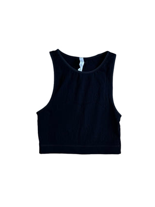 Women's 10 - Black Lululemon Crop Tank