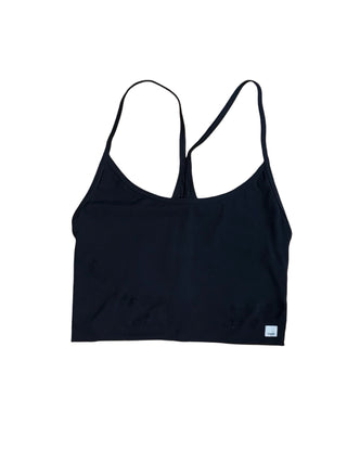 Women's L - Black AlltheFeels Crop Tank