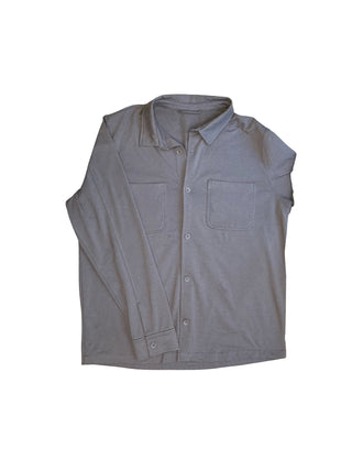 Men's XL - Gray Vuori Halo Jeffreys Button Long Sleeve
