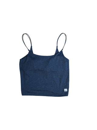 Women's S - Navy Halo Performance Crop Tank