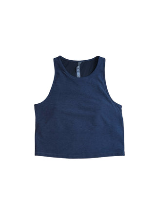 Women's M - Navy Vuori Clean Elevation Tank