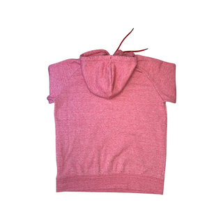 Women's L - Heathered Red North Face Cotton Hoodie