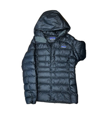 Women's M - Black Patagonia Hi-Loft Down Sweater Jacket