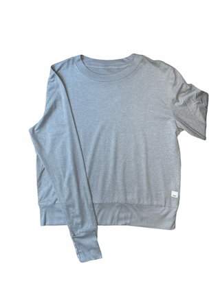 Women's S - Gray Vuori Long Sleeve Halo Crew