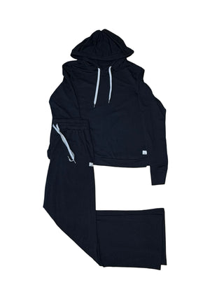 Women's S - Black Vuori Halo Performance Hoodie and Pant Set