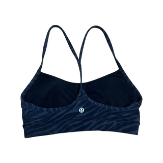 Women's 6 - Black Lululemon Flow Y Bra *Nulu