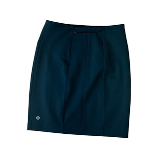 Women's 4 - Green Dark Fuel Lululemon &go Cityfarer Skirt