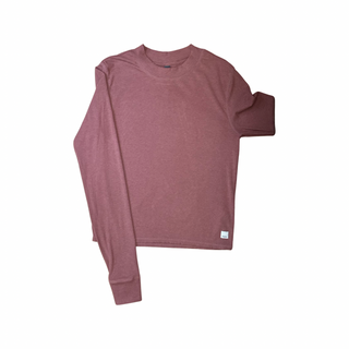 Women's L/XL - Red Vuori Mudra Fitted Long Sleeve