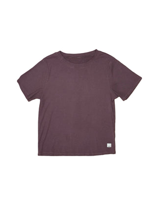 Women's M - Maroon Vuori Mudra Fitted Short Sleeve