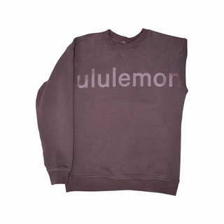 Women's 6 - Brown Lululemon All Yours Crew *Logo