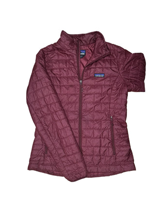 Women's M - Burgundy Patagonia Nano Puff Jacket
