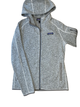 Women's M - Gray Patagonia Fullzip Better Sweater Hoodie