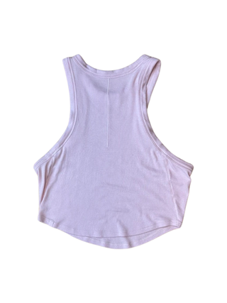 Women's 4 - Pink Lululemon LA Front Racer Crop Tank