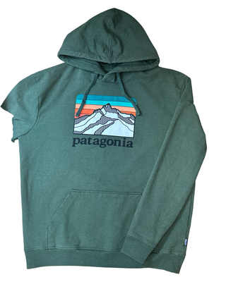 Men's L - Green Logo Patagonia Uprisal Hoodie