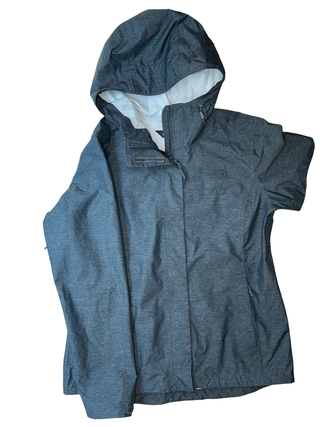 Women's M - Gray North Face HyVent Jacket