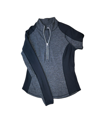 Women's 8 - Black and Gray Lululemon Rulu Half-Zip *Reversible