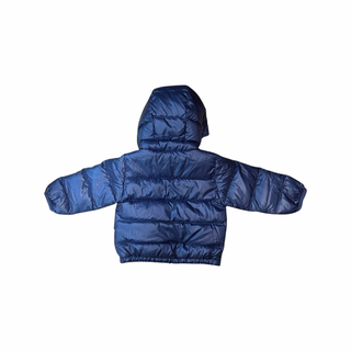 Kids' (3-6 months) - Blue and Green Patagonia Baby Hi-Loft Down Sweater Jacket