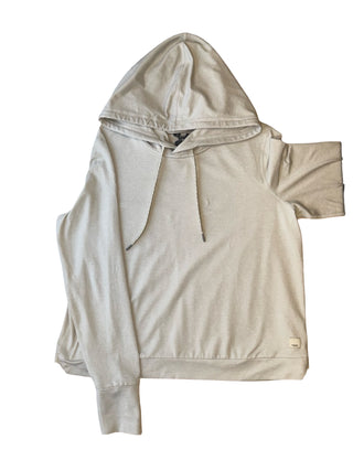 Women's M - Light Gray Vuori Long Sleeve Halo Hoodie