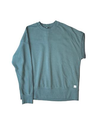 Women's S (fits S-L) - Green Vuori Sedona Oversized Crewneck Pullover