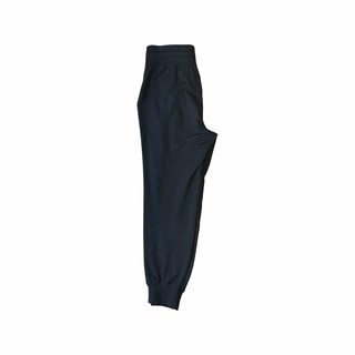 Women's 8 - Heathered Black and Gray Lululemon Ready to Fleece High-Rise Jogger