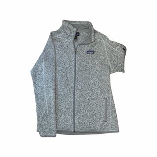 Women's L - Gray Patagonia Fullzip Better Sweater