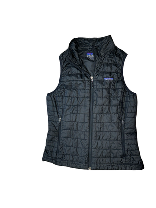 Women's M - Black Patagonia Nano Puff Vest