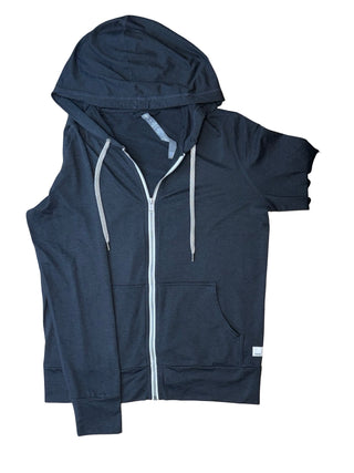Women's S - Black Vuori Halo Performance Fullzip Hoodie