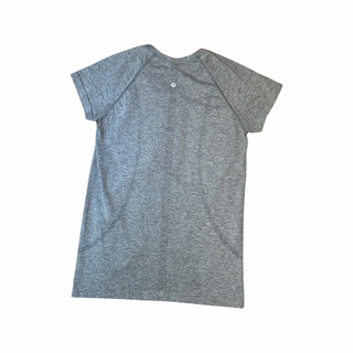 Women's 10 - Gray Lululemon Swiftly Tech Short Sleeve Crew