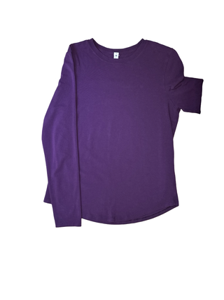 Women's 8 - Purple Lululemon Pima Cotton Long Sleeve