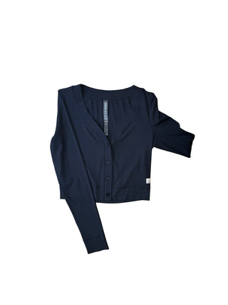 Women's XS - Black Vuori Long Sleeve Pose Cardigan