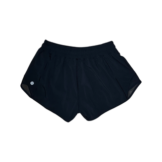 Women's 6 - Black Lululemon Hotty Hot 2 Shorts