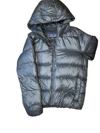 Women's M - Dark Gray Patagonia Raven Rocks Hoodie Jacket