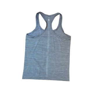 Women's 10 - Black and White Stripe Lululemon Swiftly Tech Tank *Relaxed