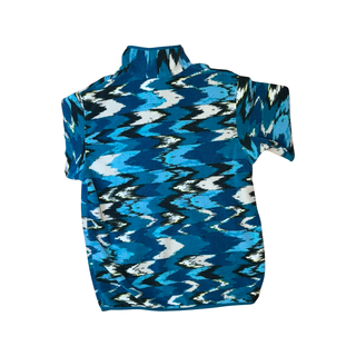 Women's M - Blue Patagonia Synchilla Fleece Snap-T Pullover