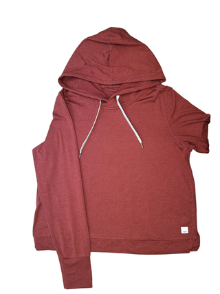 Women's S - Red Vuori Long Sleeve Halo Hoodie