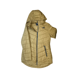 Women's M - Tan North Face Parka