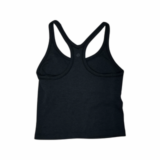 Women's 4 - Black Lululemon Ebb To Street Crop Tank