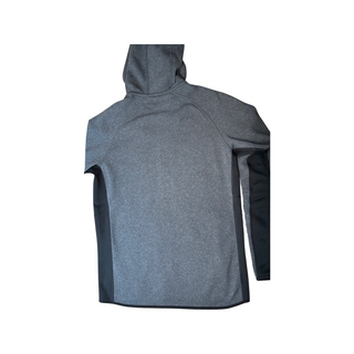 Men's L - Charcoal Gray and Black Performance Better Sweater Hoodie