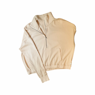 Women's L - Tan Vuori Half Zip Pullover