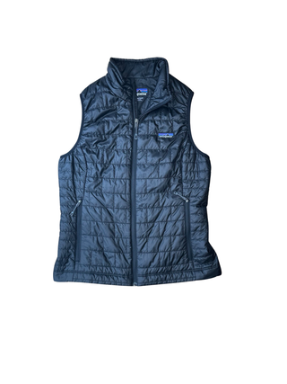 Women's M - Black Patagonia Nano Puff Vest