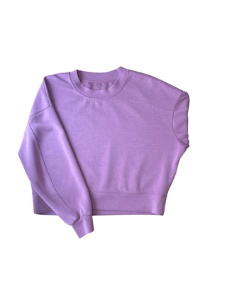 Women's 8 - Pink/Purple Lululemon Softstreme Crew