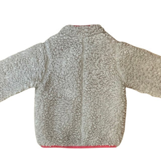 Kids' (6-12 months) - Tan and Pink Retro-X Fleece Jacket