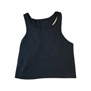 Women's 12 - Black Lululemon Ebb To Street Cropped Tank