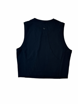 Women's 8 - Black Lululemon Rulu Muscle Crop Tank