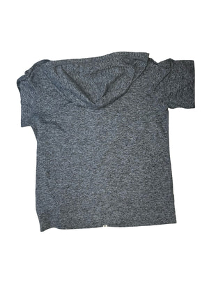 Women's M - Heathered Gray Vuori Halo Performance Fullzip Hoodie