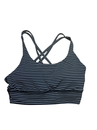 Women's 10 - Black and White Lululemon Energy Bra