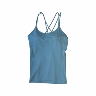 Women's 8 - Blue Lululemon Free To Be Tank *Everlux