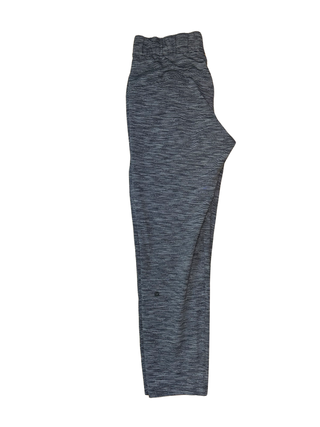 Women's 8 - Heathered Gray and Black Lululemon On the Fly Pant