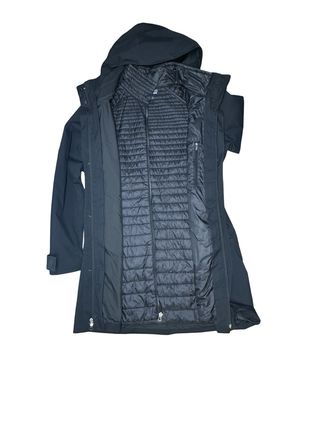 Women's M - Black Patagonia Vosque 3-in-1 Parka