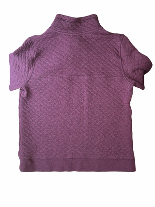 Women's L - Maroon Patagonia Quilted Snap-T Pullover